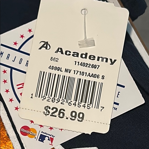 5th & Ocean Gray Crew Neck Short Sleeve T-Shirt - Picture 3 of 5